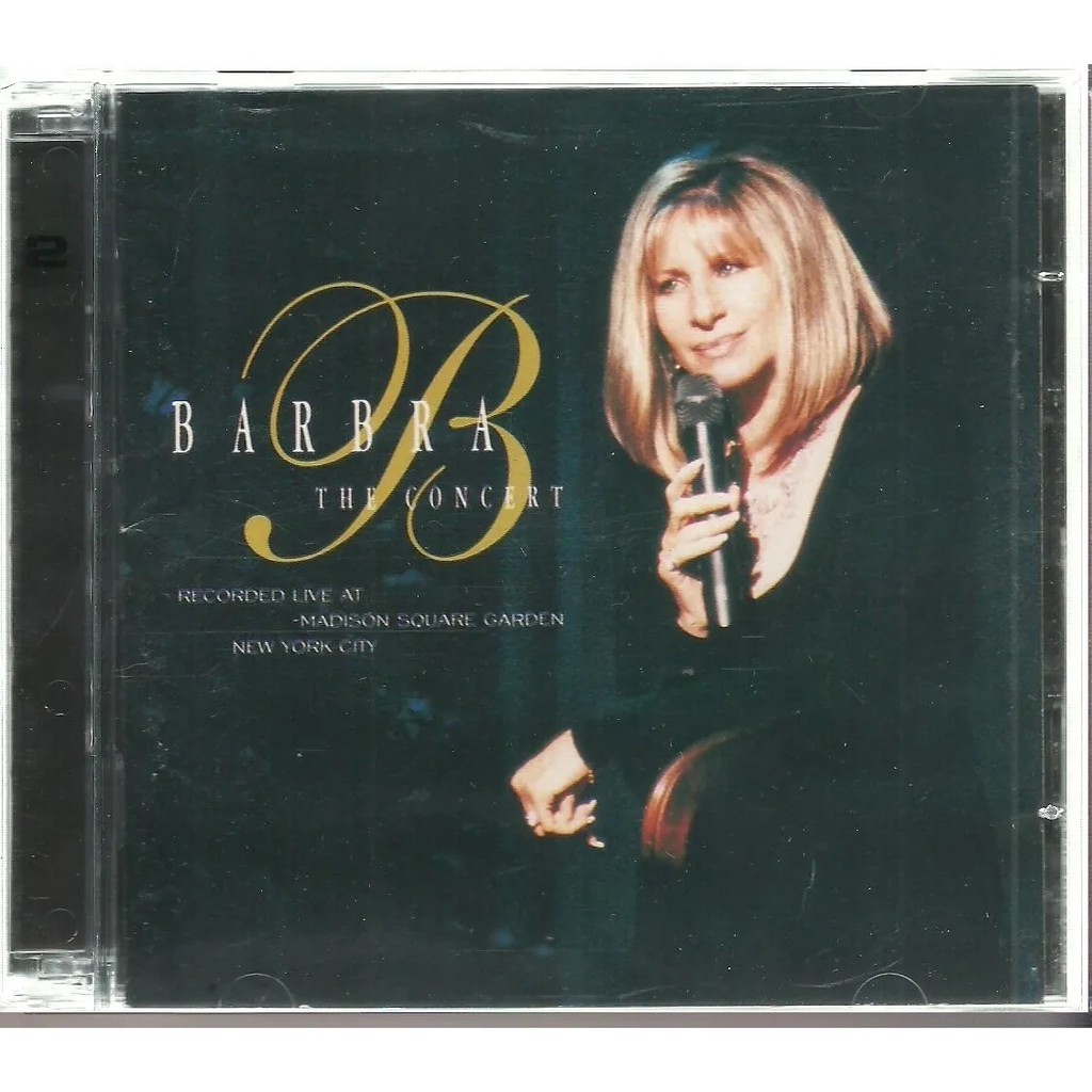 Cd Barbra Streisand - The Concert ( Duplo ) Columbia