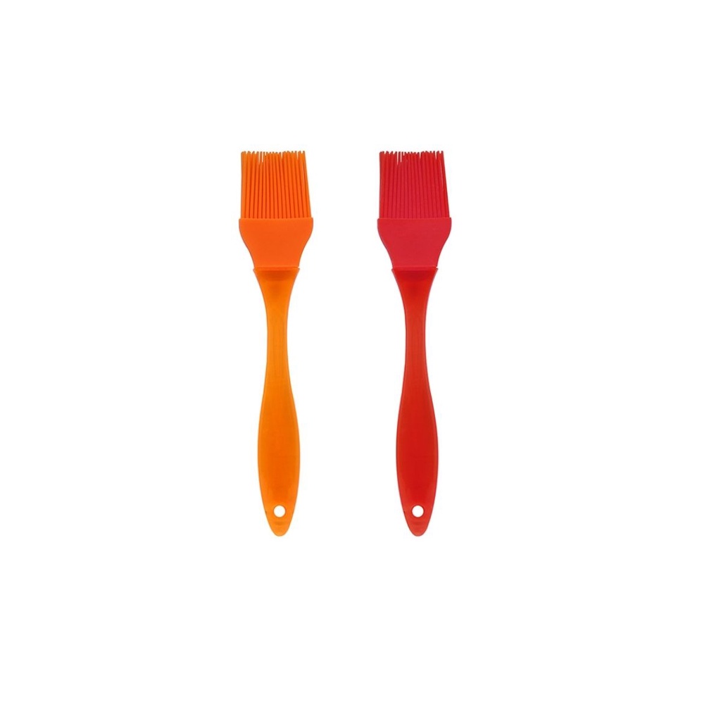 Pincel De Silicone 21,5Cm Western Laranja 1892