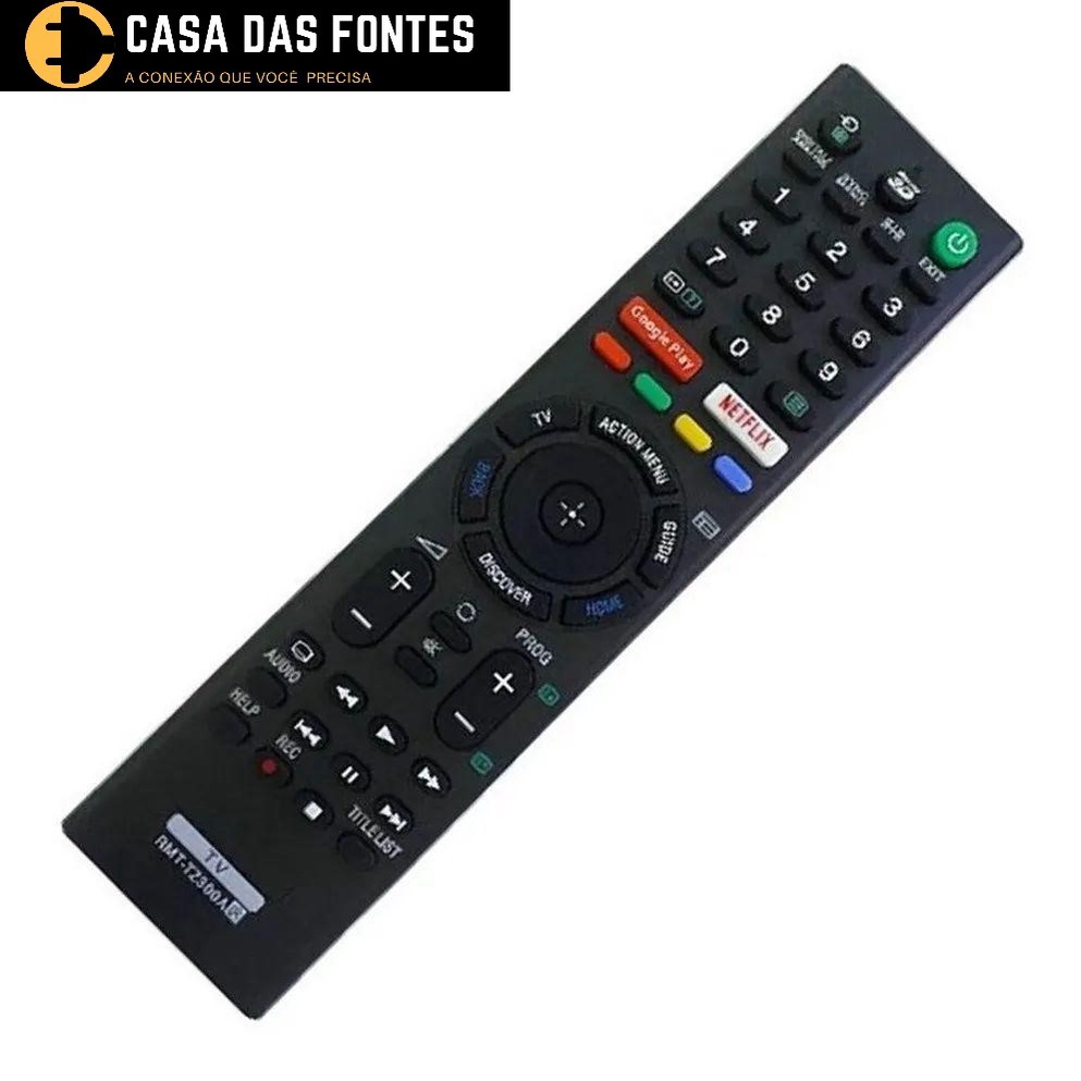 Controle Compatível Tv Led Sony Smart Netflix/globoplay 9055