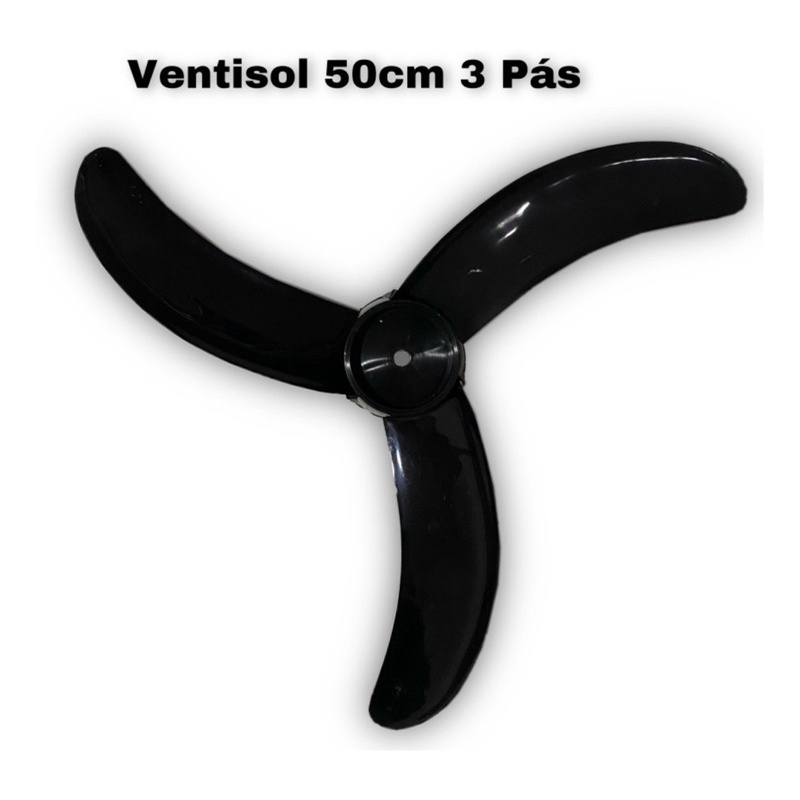 Helice Ventilador Ventisol 50cm 3 pas Preta