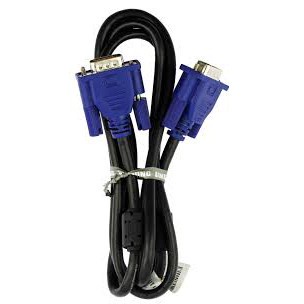 Cabo Monitor VGA / SVGA / RGB, LCD ou CRT com Filtro de Ferrite blindado injetado nas duas pontas para reduzir interfere