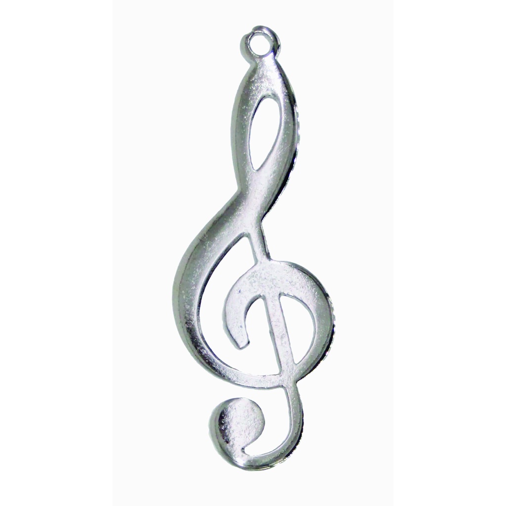 1 Chaveiro Clave De Sol G Música