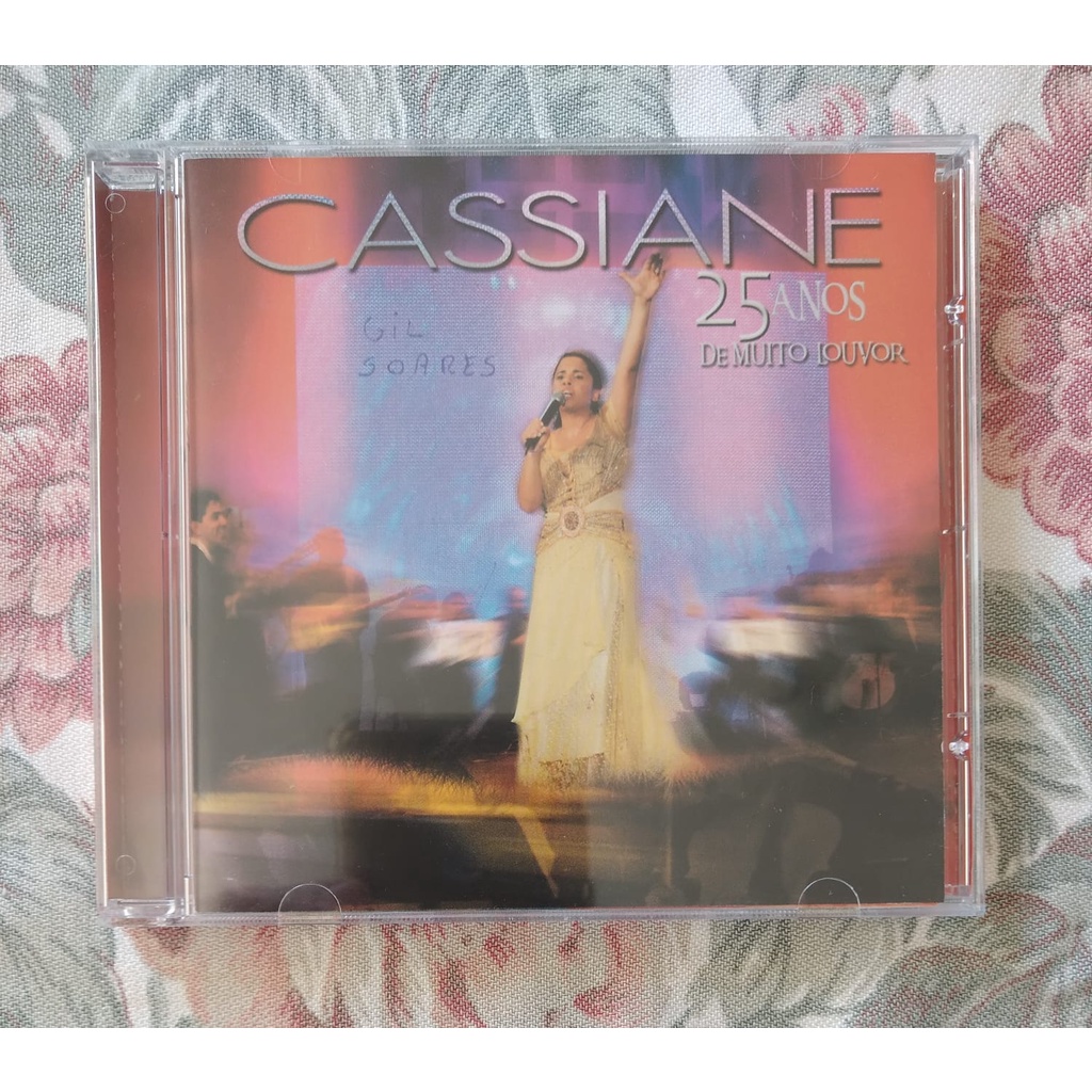 CD CASSIANE - 25 ANOS DE MUITO LOUVOR _ LACRADO