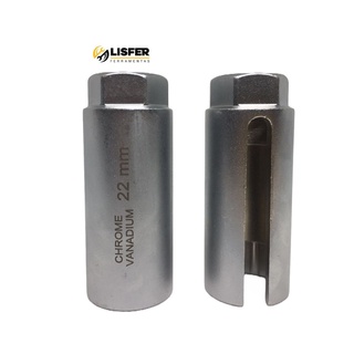 CCLIFE Llave Sonda Lambda 22mm 3/8": Vaso Profundo Para Cambiar Sondas De Oxígeno