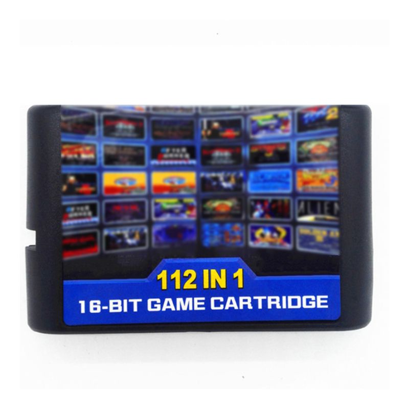 RUN 112 1 Cartucho Videogame Jogo 16 Bits Para Console MegaDrive