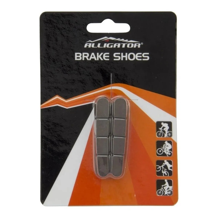 Refil Sapata De Freio Speed Roda Carbono Alligator 55mm Par novo e original