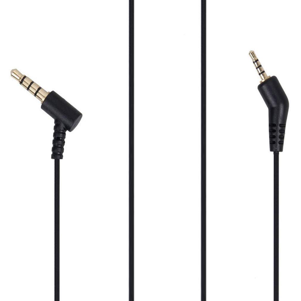 Para Bose QuietComfort 3 QC3 Fone De Ouvido 3.5mm A 2.5mm Áudio Microfone Controle Volume Cabo Substituição Capa