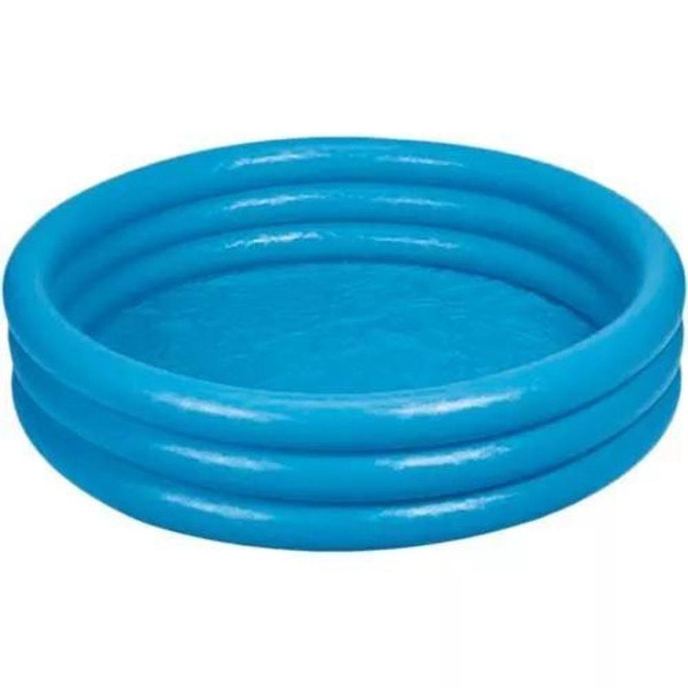 Piscina Inflável Infantil 3 Anéis 132 Litros 102 cm