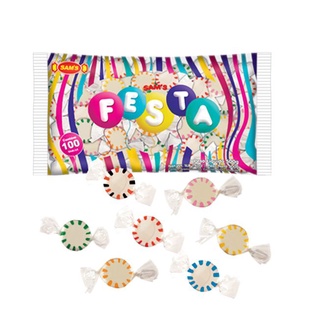 100 unds Bala Sams Festa Colorida 500g