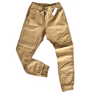 Calças Jeans Sarja Masculina e feminina Jogger C/ Punho