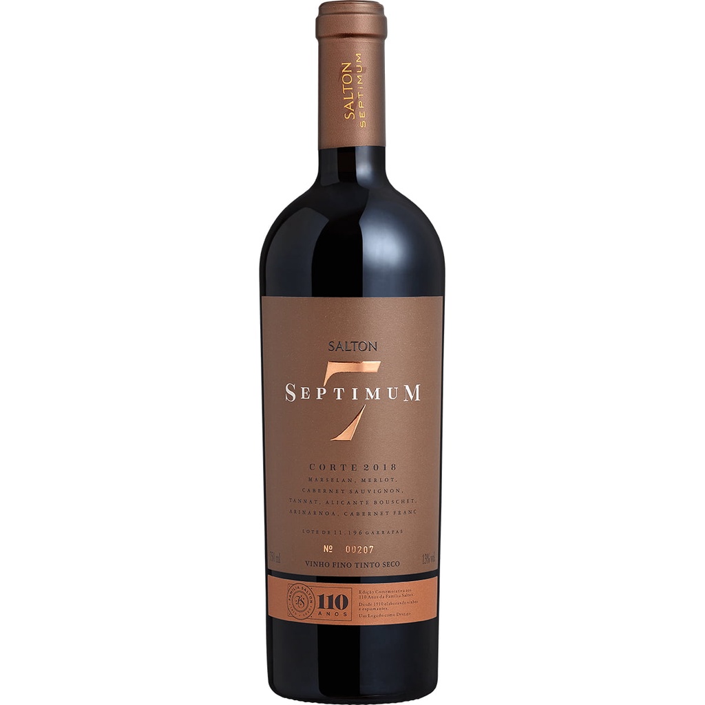 VINHO SALTON SEPTIMUM 750ML 2018 em Oferta na Shopee
