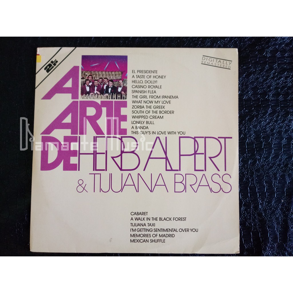 Herb Alpert & Tijuana Brass - A Arte de... - Vinil LP Duplo NM Ref. 457