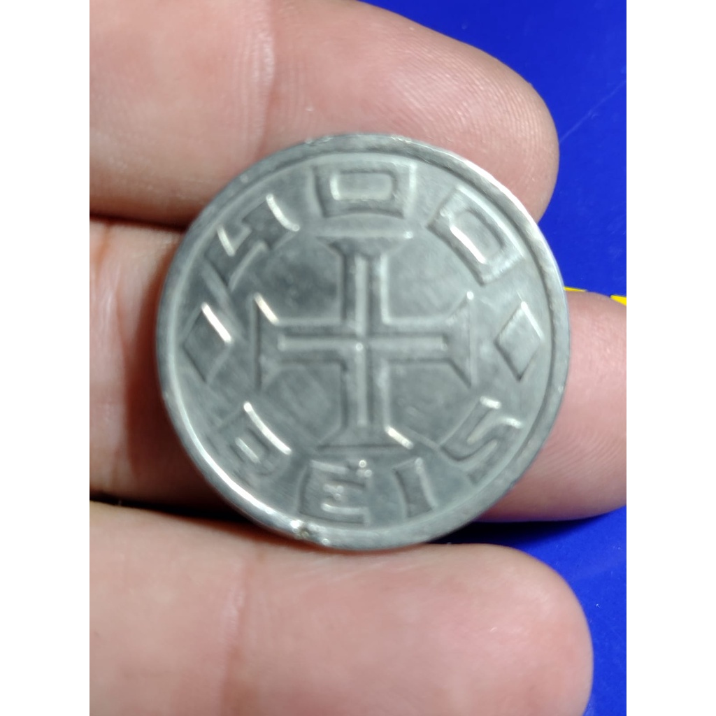Moeda de 400 Réis 1932 série Vicentina