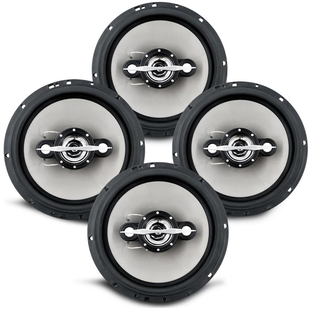 Kit 2 Pares Alto Falante 6 Polegadas Leson Ls6 140w 4 Ohms