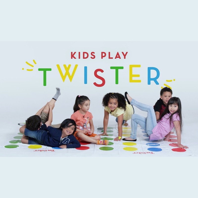 Twister Jogo de Habilidadetos Jogo em Família Jogo de Festa Jogo Divertido  para Festas de Aniversário Infantil 2-4 Pessoas, JEDBESETZT