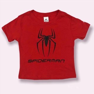 Camiseta Infantil Temática Homem Aranha Infantil Algodão Masculina Heróis Barato Menino Promoção