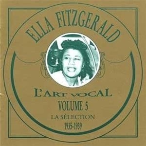 Cd Ella Fitzgerald 1935-1939 L'art Vocal Vol 5 - Franca