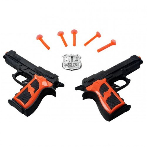 Pistola Lançador De Dardos Arma De Brinquedo Kit 2 Armas