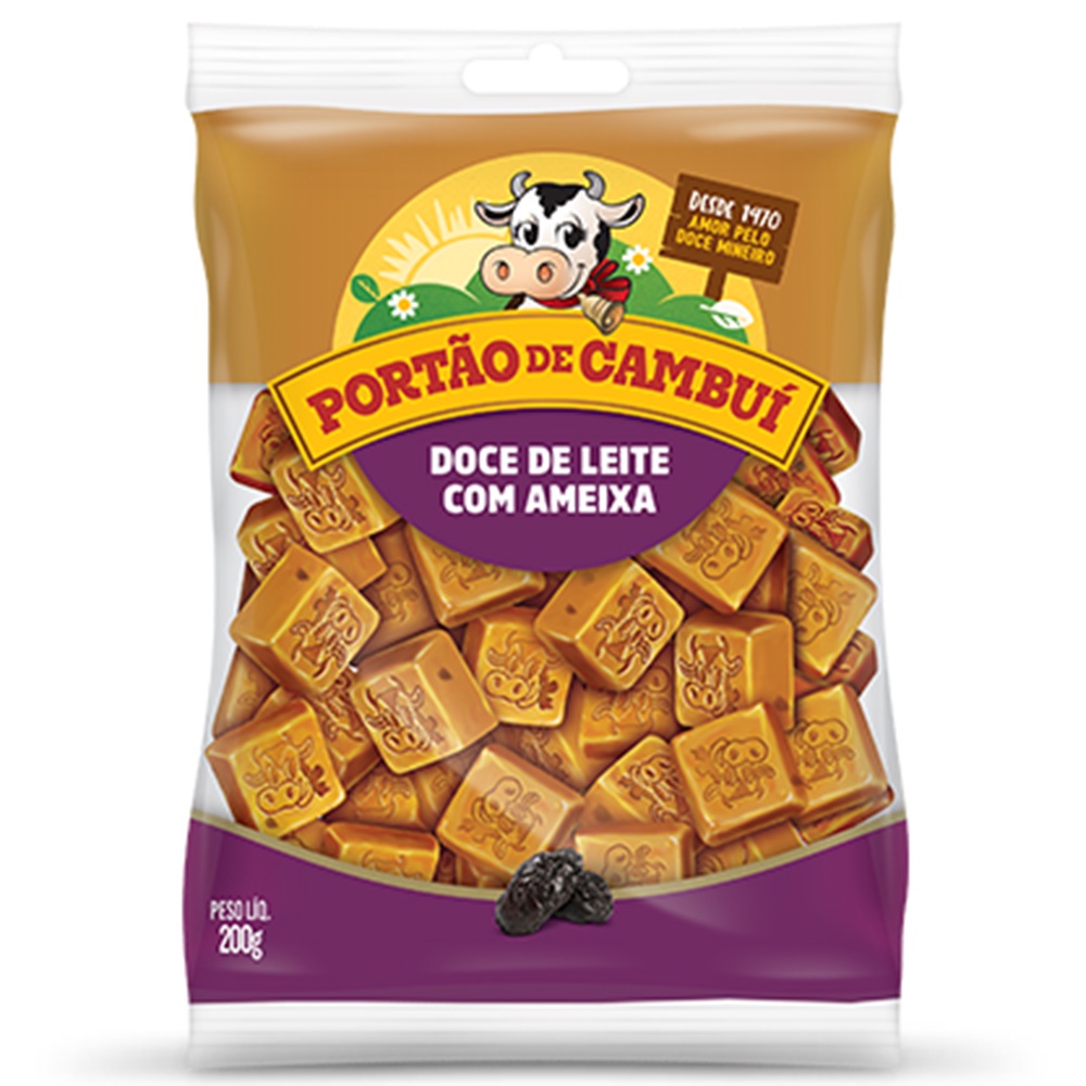 Doce de Leite com Ameixa 200g - Portão de Cambuí