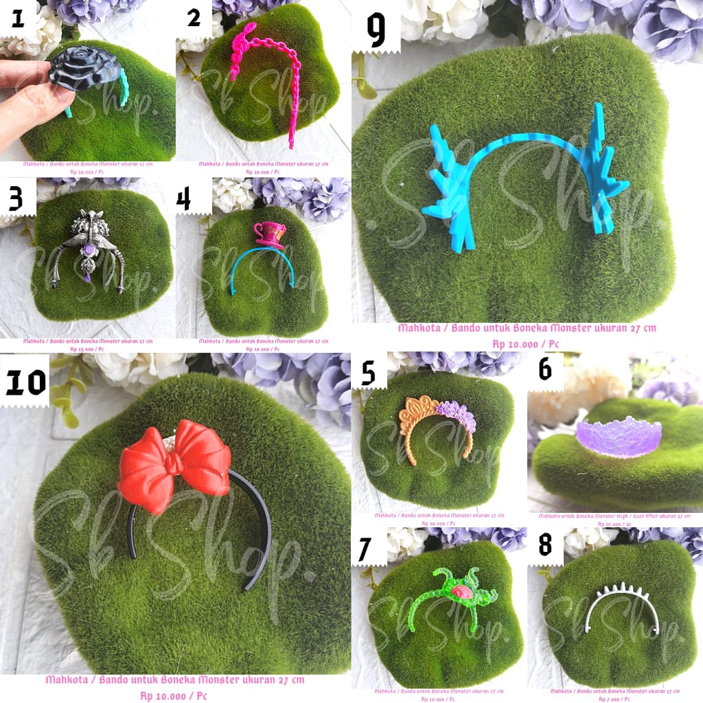 (Nova Variante) Tiara Monster High SBM 006-Ever After-Boneca