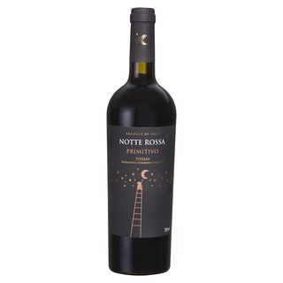 Vinho Italiano Notte Rossa Primitivo Puglia Igp Tinto 750 Ml