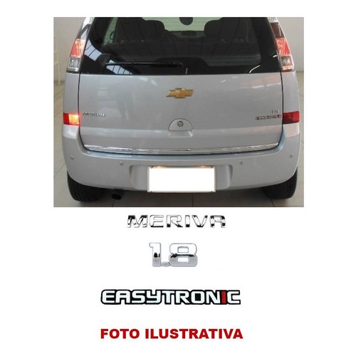 Kit Emblemas Meriva 1.8 Easytronic Chevrolet