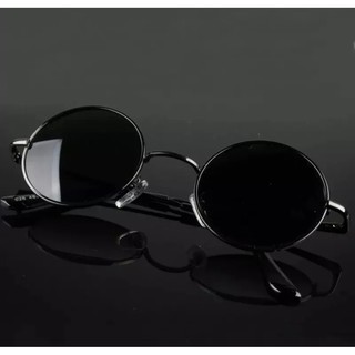 Óculos Sol Redondo Feminino Masculino Estilo Ozzy Retrô em Oferta na Shopee