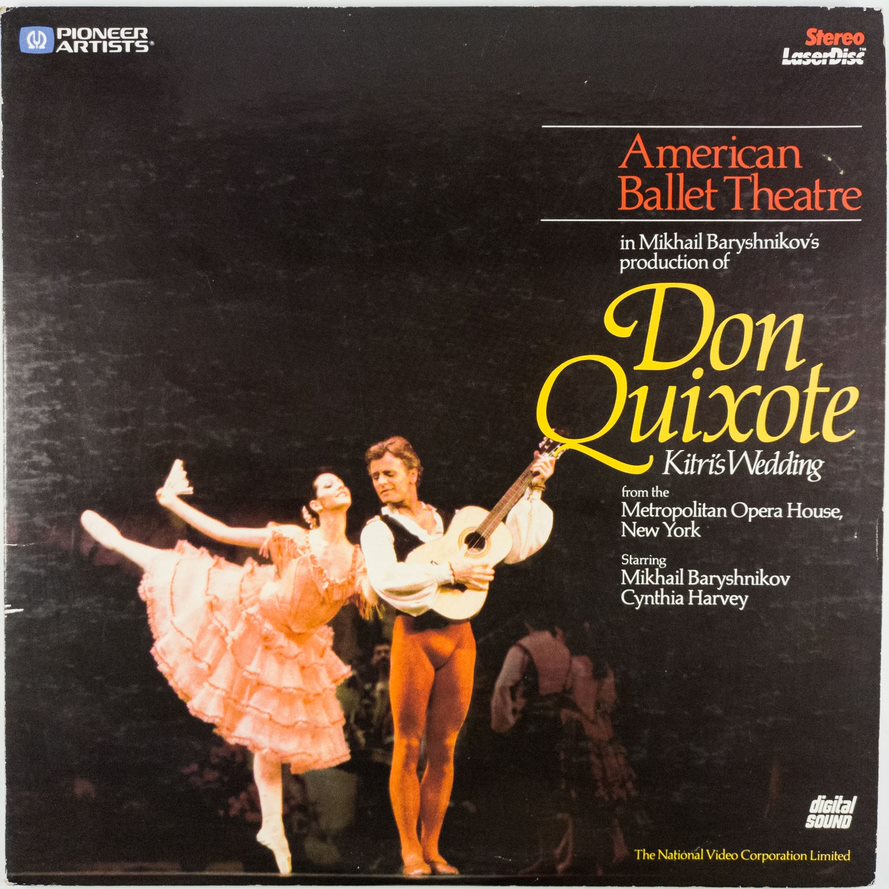 Laser Disc Ludwig Minkus Don Quixote