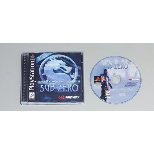 Ps1 - Mortal Kombat Mythologies Sub Zero - Leia a descrição