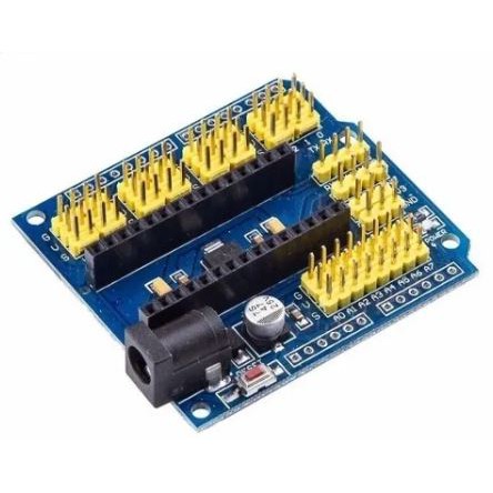 Modulo Shield Adaptador Base Para Expansão Arduino Nano V3.0 Arduíno e Arduino Uno