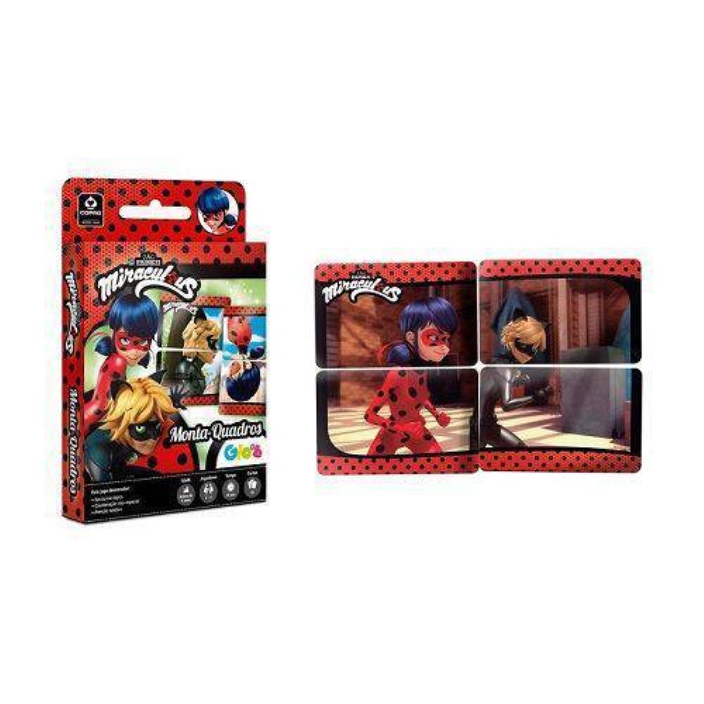 Jogo Monta Quadros - Miraculous