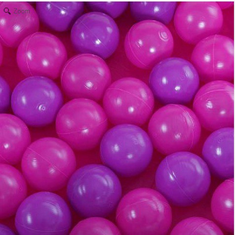 Bolinhas de piscina toquinha casinha cor  Rosa e Roxo 100 unidades macias em Oferta na Shopee