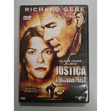 Dvd Justiça A Qualquer Preço Richard Gere Original
