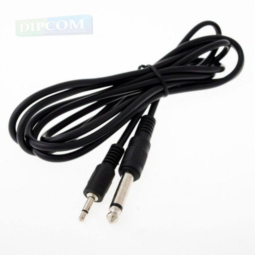 Cabo P2 x P10 | Cabo P2 Estéreo X Cabo P10 Estéreo