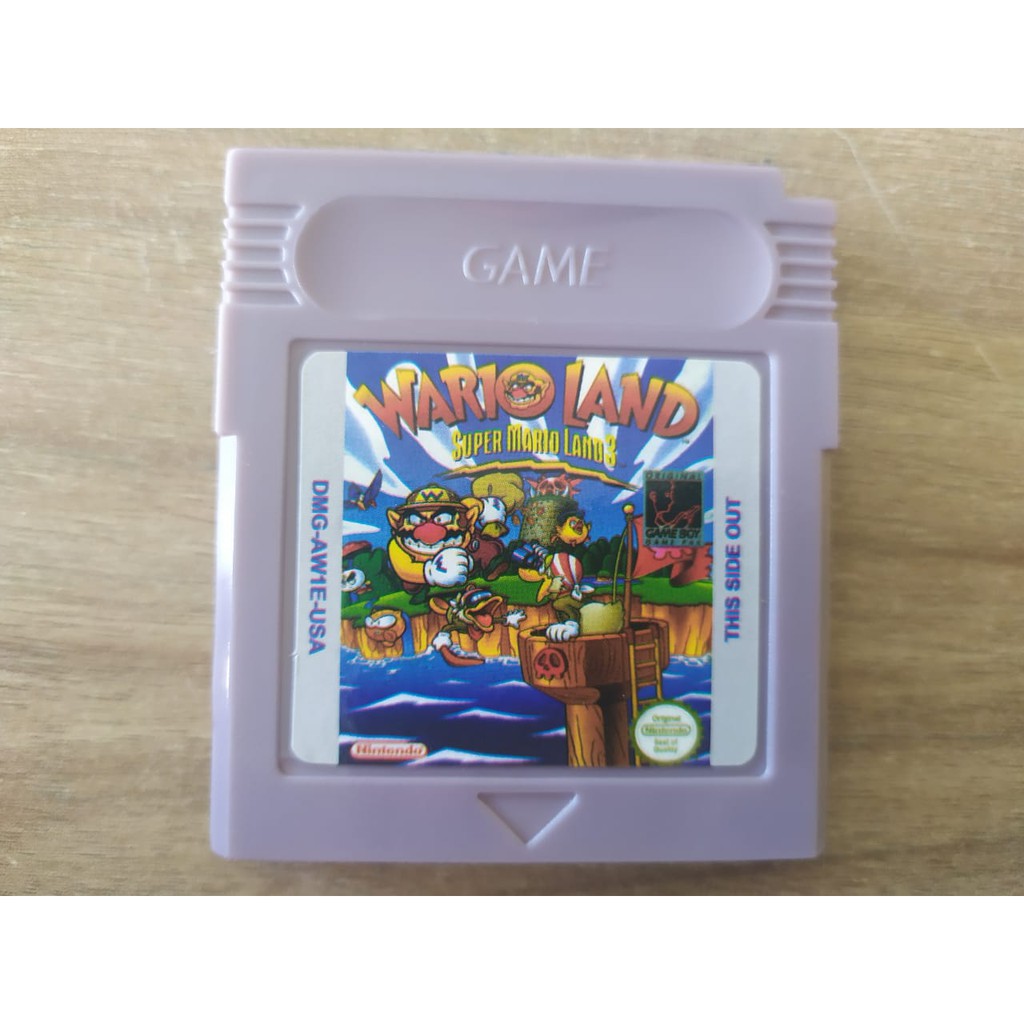Wario Land Super Mario Land 3 cartucho Game Boy Color