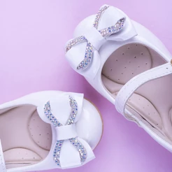 Sapatilhas Infantil Bailarina Delicada Brilho Menina Laço Strass Varias Cores 2020