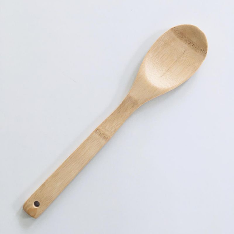 1- Colher de Bambú para arroz, super resistente, utensilio de cozinha. Rio Tijucas
