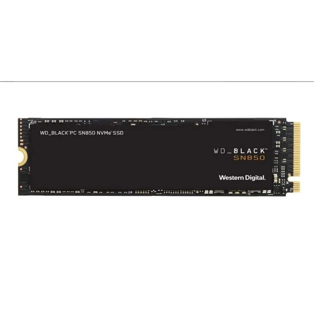 Ssd Wd Black Sn850 500gb M.2 2280 Pcie Gen4 Nvme Wds500g1x0
