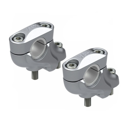 Riser Adaptador De Guidão Bmw G 650gs Prata - Scam