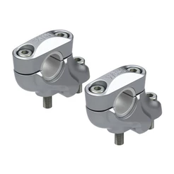 Riser Adaptador De Guidão Bmw G 650gs Prata - Scam