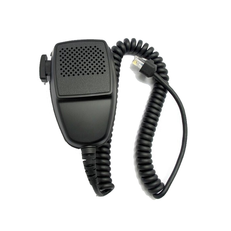 Microfone de mão PMMN4090 HMN3596 para Rádio Móvel Motorola DEM300 PRO5100 GM300 conector RJ45 + Clipe Suporte
