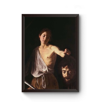 Quadro Caravaggio Davi Com A Cabeça De Golias 1600