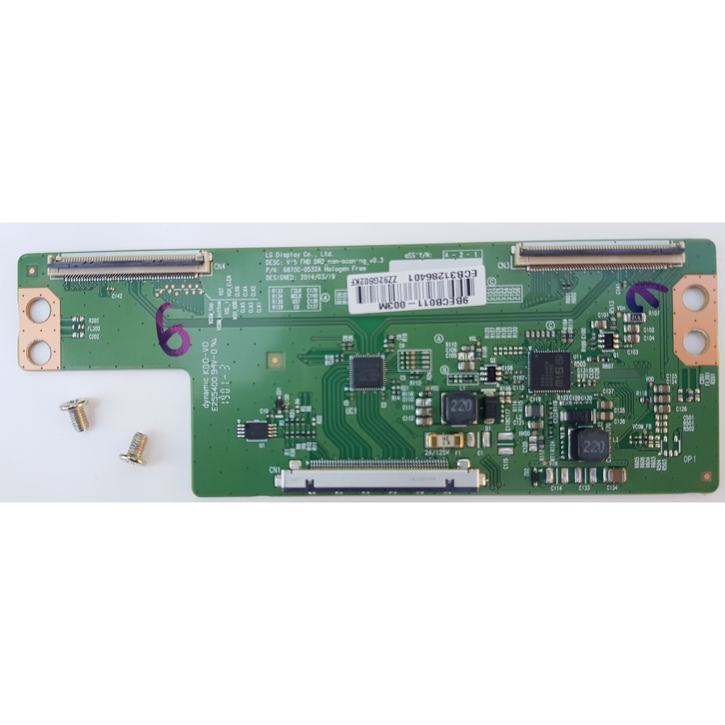 Tarjeta T-con LG 43lj5550-uc 6870c-0532a | Meses sin interés