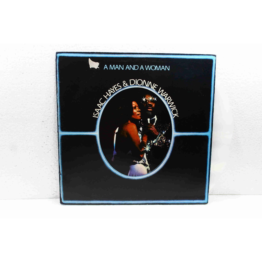 Lp Vinil - Isaac Hayes e Dionne Warwick -  A Man And a Woman
