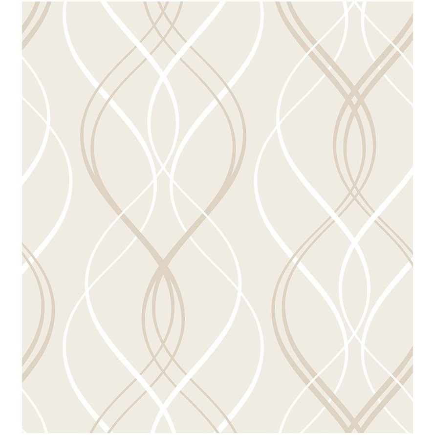 Papel De Parede Abstrato Bege Elegante Em Adesivo Vinílico, Quarto, Sala, Lavabo, Corredor em Oferta na Shopee