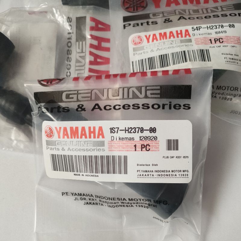 1S7-H2370-00 Tampa Original Da Vela De Ignição Yamaha Júpiter MX Vixion Byson R15 1S7