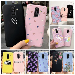 Capa De Silicone Flexível Anti-Impacto Estampada Para Samsung Galaxy J8 2018 Samsung J8 J810G em Oferta na Shopee