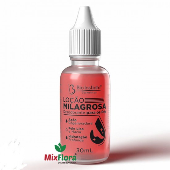 Loção Milagrosa Desodorante Para os Pés 30mL Bio Instinto