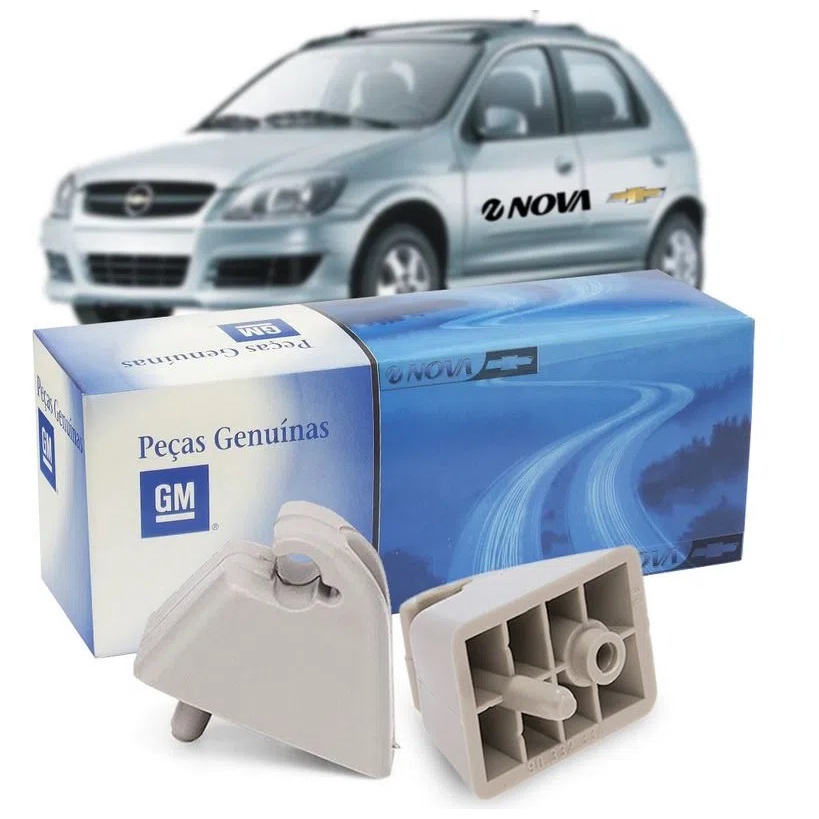 Suporte Do Quebra Sol Parasol Presilha Corsa Classic/Omega/Astra/Vectra/Celta/Prisma