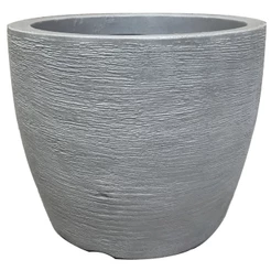 Vaso Redondo Para Plantas Moderno 28x33 De Polietileno 19l
